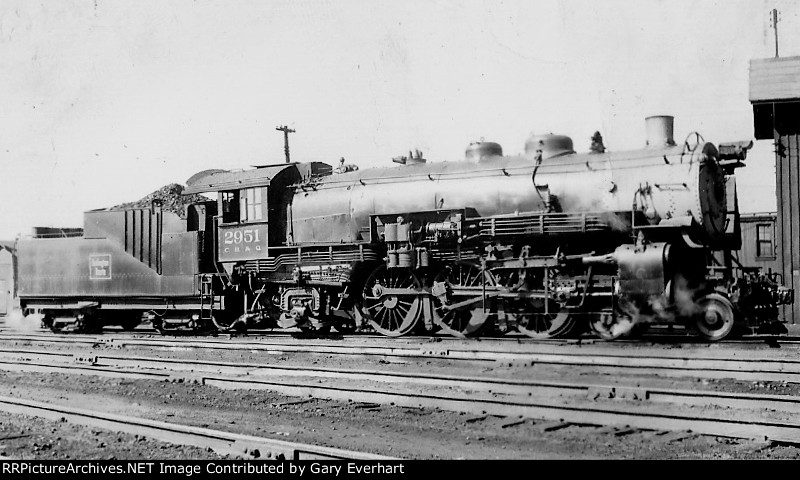 CBQ 4-6-2 #2951 - Chicago, Burlington & Quincy